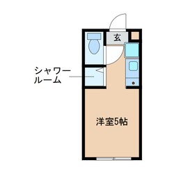 新正駅 徒歩8分 2階の物件間取画像